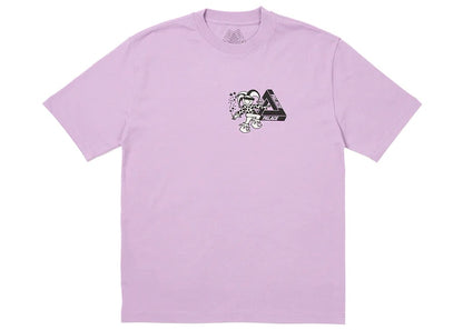 Palace Derek Garage T-Shirt Light Purple
