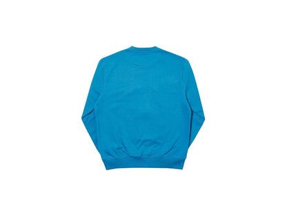 Palace Dif Strokes Crew Blue