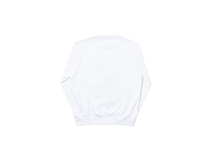 Palace Dif Strokes Crew White