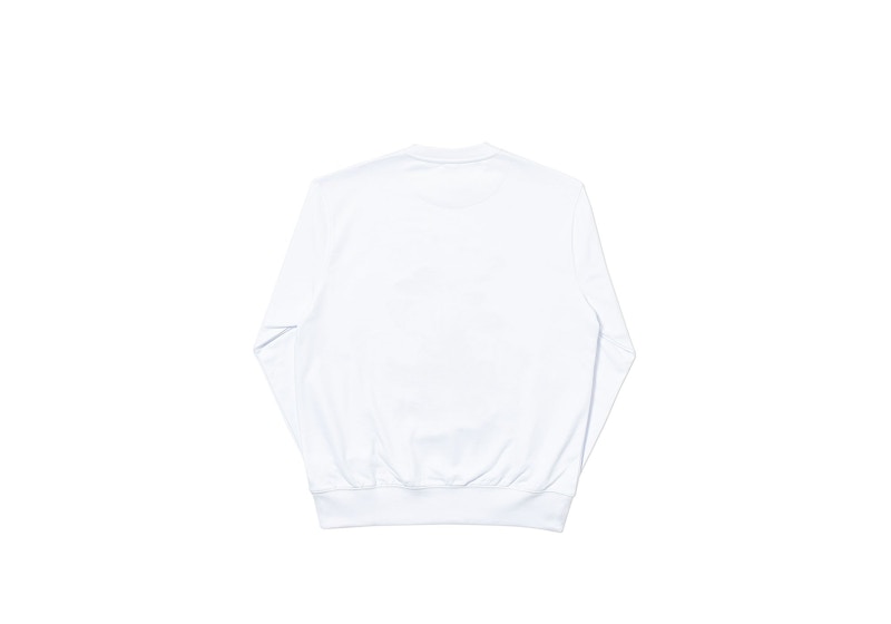 Palace Dif Strokes Crew White
