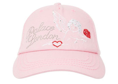 Palace Dirty Trucker Hat Pink