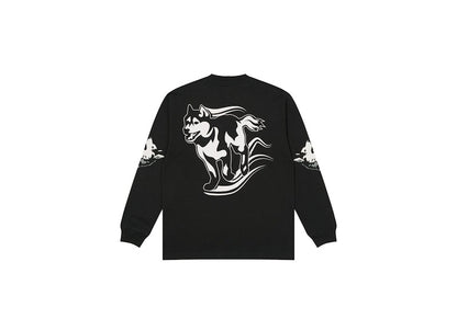 Palace Dogs Are Chill Longsleeve Black
