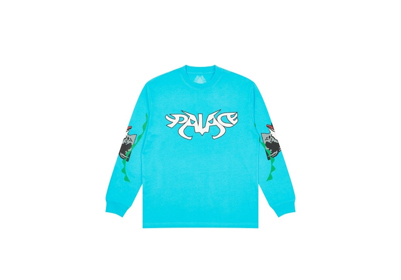 Palace Dogs Are Chill Longsleeve Blue