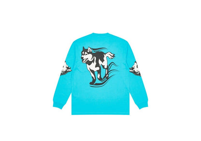 Palace Dogs Are Chill Longsleeve Blue