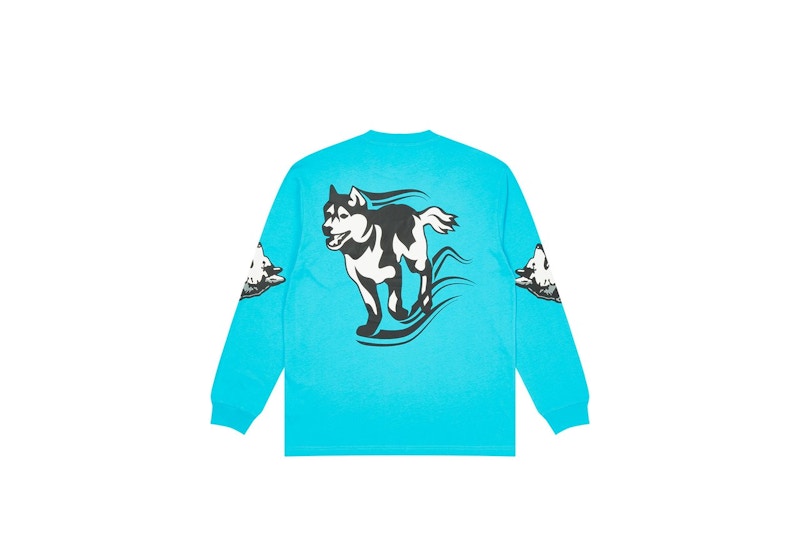 Palace Dogs Are Chill Longsleeve Blue