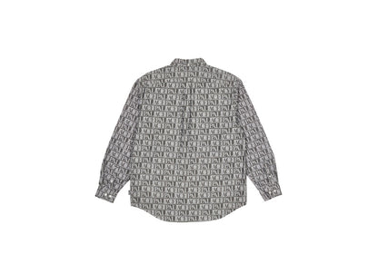 Palace Domino Print Oxford Shirt Black