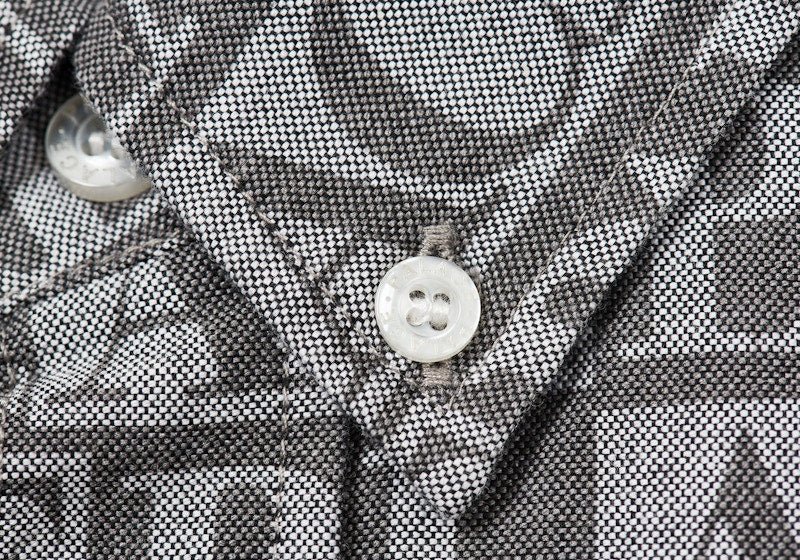 Palace Domino Print Oxford Shirt Black