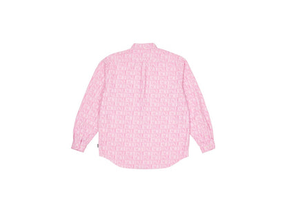 Palace Domino Print Oxford Shirt Pink