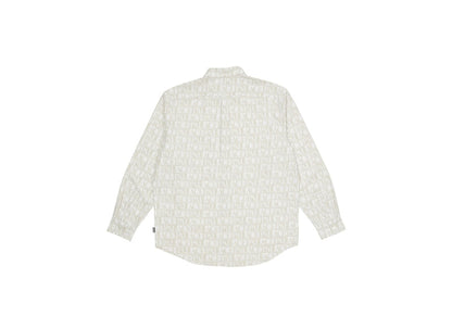 Palace Domino Print Oxford Shirt White
