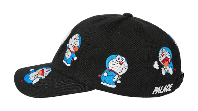 Palace Doraemon 6-Panel Black