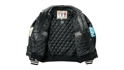 Palace Doraemon Avirex Jacket Black