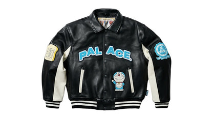 Palace Doraemon Avirex Jacket Black