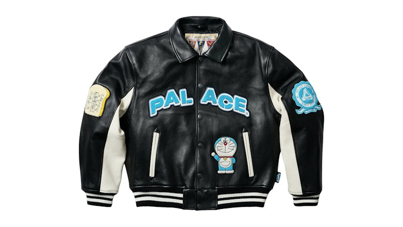 Palace Doraemon Avirex Jacket Black