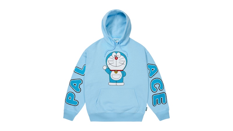 Palace Doraemon Hood Blue