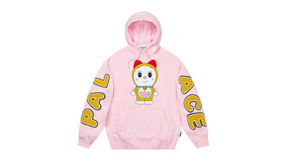 Palace Doraemon Hood Pink