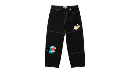 Palace Doraemon P90 Jean Black Stone Wash