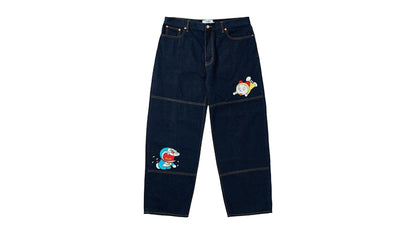 Palace Doraemon P90 Jean Indigo Wash