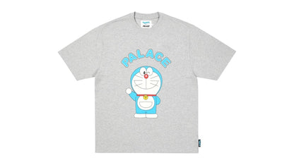 Palace Doraemon T-Shirt Grey Marl