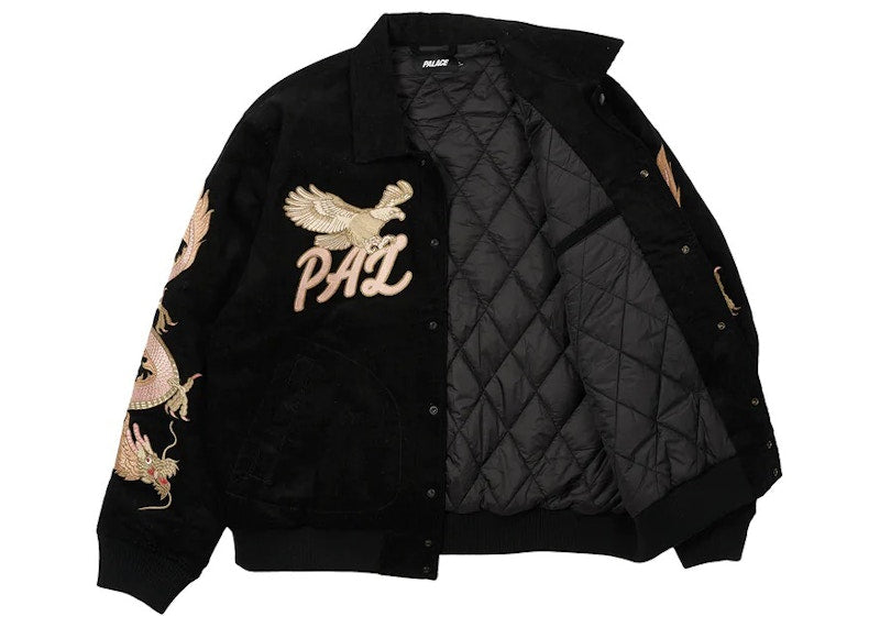 Palace Double Dragon Tour Jacket Black