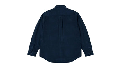 Palace Double Pocket Cord Overshirt Navy