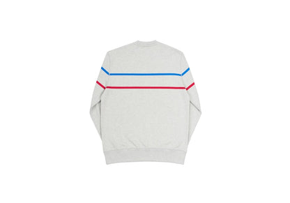 Palace Double Ripe Crew Grey Marl