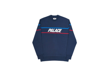 Palace Double Ripe Crew Navy
