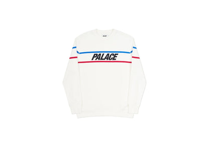 Palace Double Ripe Crew White