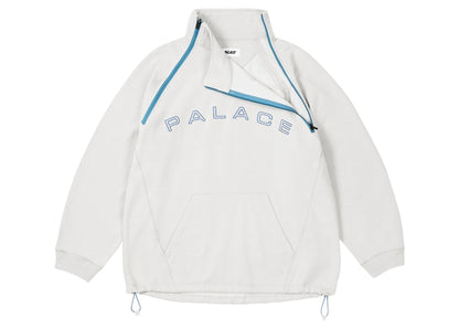 Palace Double Zip Funnel Concrete Gray