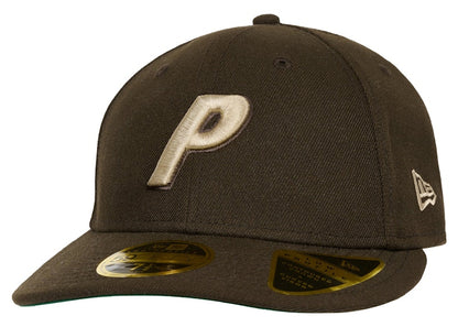 Palace Dragon P New Era LP 59Fifty Cap Brown