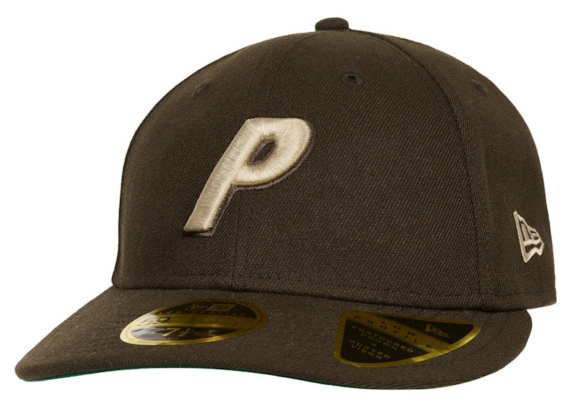 Palace Dragon P New Era LP 59Fifty Cap Brown