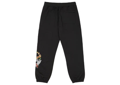 Palace Dragon Sweatpants Black