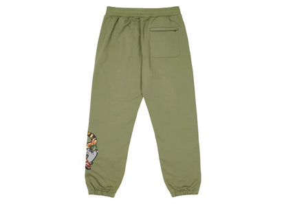 Palace Dragon Sweatpants Olive