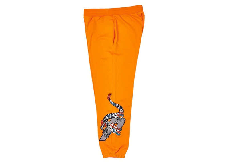 Palace Dragon Sweatpants Orange