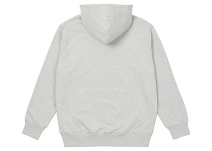 Palace Drop Shoulder Applique Hood Grey Marl