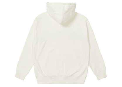 Palace Drop Shoulder Applique Hood White
