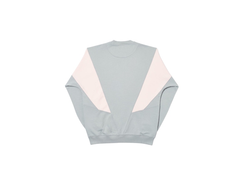Palace Droppeth Crew Grey/Pink