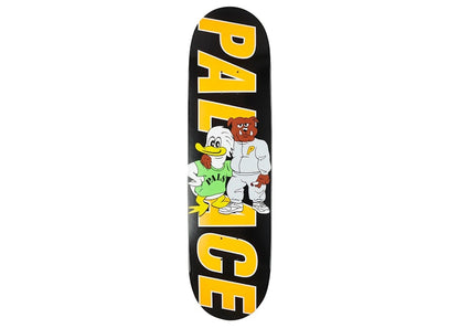 Palace Duck & Dog 8.6 Skateboard Deck Black