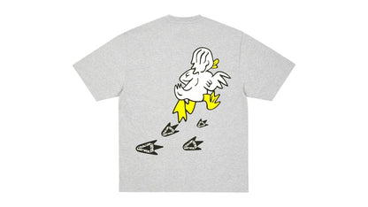 Palace Duck Off T-Shirt Grey Marl