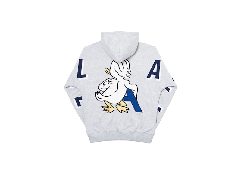 Palace Duck Out Hood Grey Marl