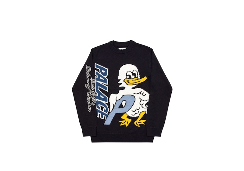 Palace Duck Out Knit Black