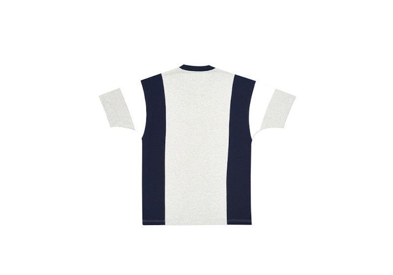 Palace Duo Panel T-shirt Grey Marl
