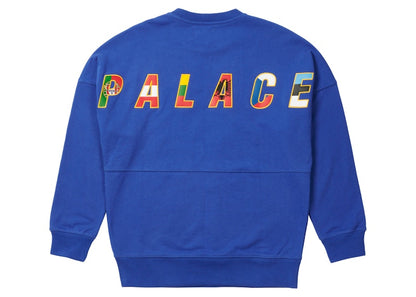 Palace EU-DON Crew Blue
