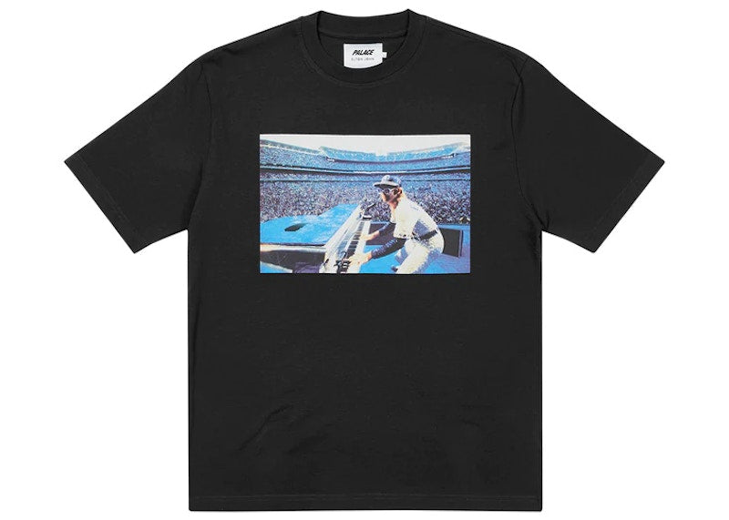 Palace Elton John P-iano T-shirt Black