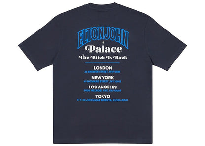 Palace Elton John P-iano T-shirt Navy