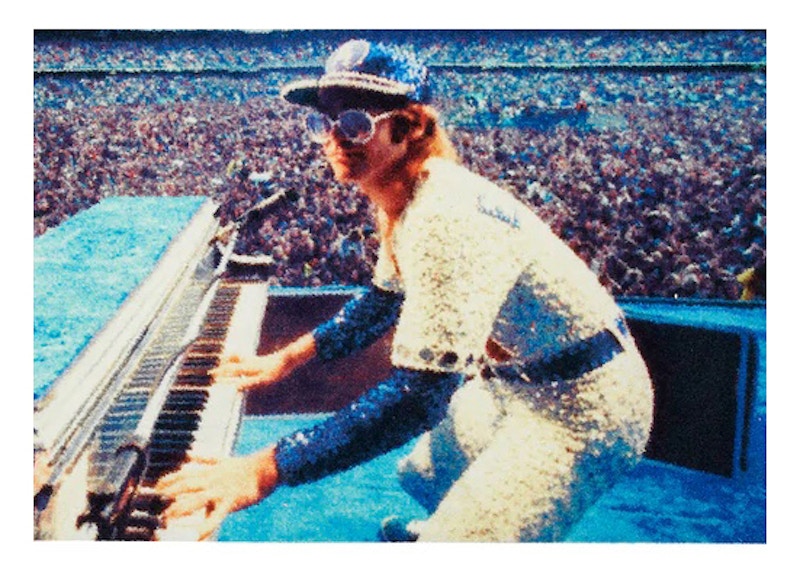 Palace Elton John Rocket Man Rug Multi