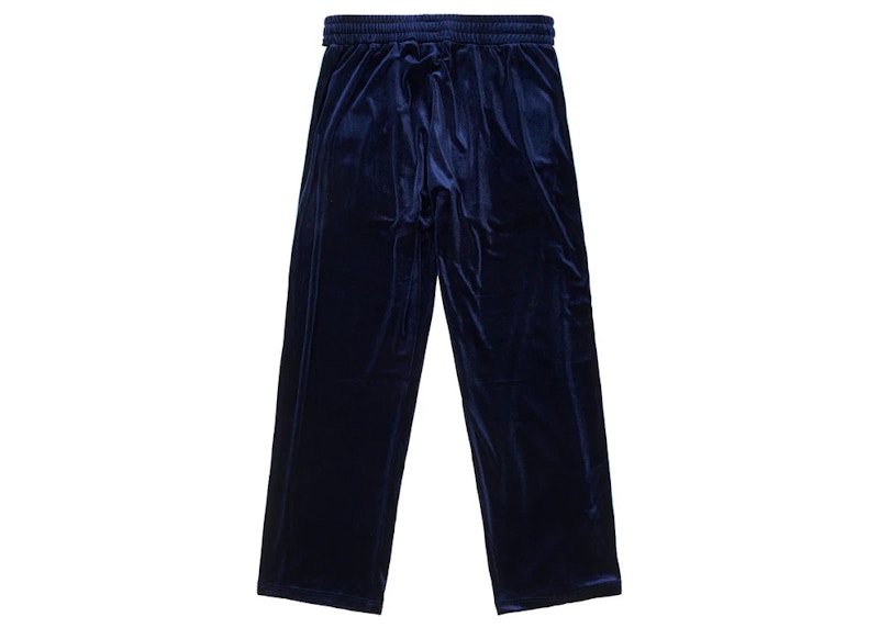 Palace Elton John Velour Track Bottoms Navy