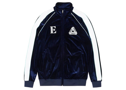 Palace Elton John Velour Track Top Navy