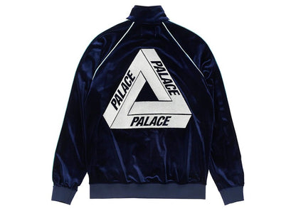 Palace Elton John Velour Track Top Navy