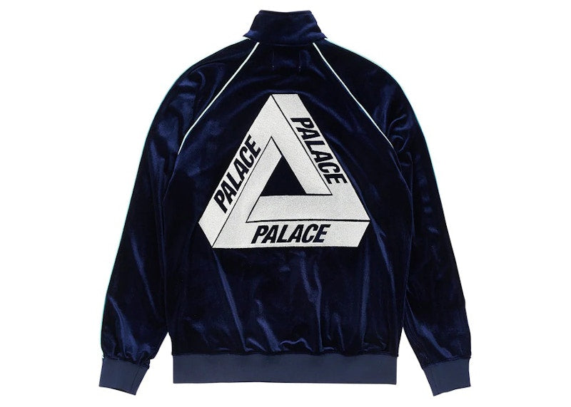 Palace Elton John Velour Track Top Navy