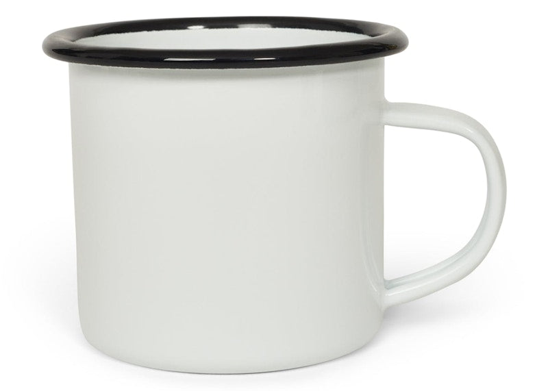 Palace Enamel Mug White
